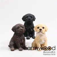 Farmwood Animals Tuinbeeld Puppie Labrador 13x10x15cm Verschillende verschillende Polyresin
