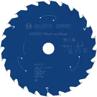 Bosch Expert Wood Cordless 165 X 1.5/1 X 20 Mm T24 Cirkelzaagblad Voor Hout