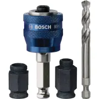 Bosch EXPERT Power Change Plus conversieset | zeskantschacht 11 mm | HSS-G | 7,15 x 45 x 85 mm | 2 adaptermoeren - 2608902039