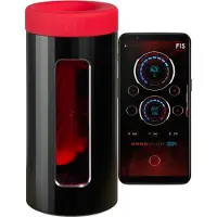 LELO F1s V3 XL - interactieve mannenmasturbator - rood