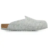 Birkenstock Klomp Men Amsterdam BS Felt Light Gray Regular-Schoenmaat 41