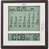 Seiko QHL100B Wandklok / Tafelklok met digitale display
