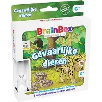 Asmodee Spel - Brainbox Pocket - gevaarlijke dieren