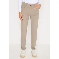 Cecil Dames Slim Fit corduroy broek - Beige - 36