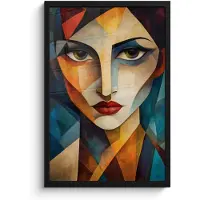 PosterMonkey Poster in lijst - Fotolijst 40x60 cm - Posters - Portret - Abstract - Vormen - Posterlijst zwart - Decoratie - Wanddecoratie woonkamer - Muurdecoratie slaapkamer