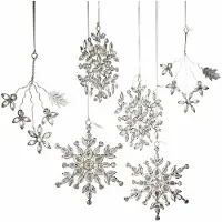 Loberon Kerstversiering set van 6 Allegan