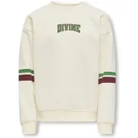 ONLY KIDS GIRL sweater ecru Backprint - maat 122/128
