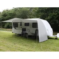 Esvo schuifluifel voor caravan - omlooplengte 791-830 cm - mt 4 - polyester - beige