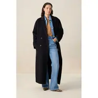 Sissy-Boy Zwarte wollen jas | Maat: L-XL