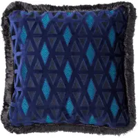 Hoii BARON | sierkussen 45x45 cm | Insignia Blue | blauw | | met duurzame kussenvulling
