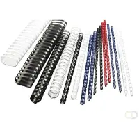 GBC 4028 CombBind bindrug 25 mm wit (50 stuks)