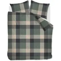 Beddinghouse Dario dekbedovertrek 240x200/220 Groen