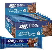 Optimum Nutrition Crunchy Protein Bar - 12 repen - Chocolate Sea Salt Crunch