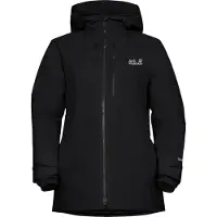 Jack Wolfskin Flowline 3in1, skijack, dames, zwart