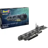 Revell Modelbouwpakket Militaire voertuigen - 05187 Duitse Midget Submarine Type Molch WWII - Onderzeeër Plastic - 1:72 - Modelbouw