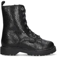 Mexx William Wendy leren veterboots zwart Meisjes Leer - maat 35
