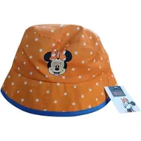 Disney Kinderhoedje – Minnie Mouse – Oranje met Witte Stippen – One Size
