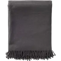 Hoii ANNABELLA | plaid 150x200 cm | Charcoal Gray | antraciet |