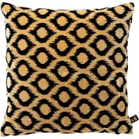 Hoii LEONARDO | sierkussen 45x45 cm | Raven | zwart | multicolor | | met duurzame kussenvulling