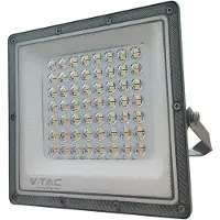 V-TAC VT-44050CCT 23614 LED-schijnwerper, energie-efficiëntieklasse: F (A - G), 50 W, warm wit, natuurlijk wit, koel wit