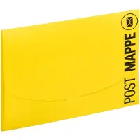 Pagna Documentenmap 'Wallet', A4, PP, geel