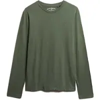 Superdry Shirt 'Essential' olijfgroen