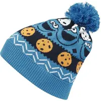 Sesame Street Beanie - Cookie Monster - meerkleurig - Maat Standard