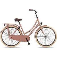 Altec Omafiets Roma 28inch - 53 cm dames terugtraprem - zalmroze