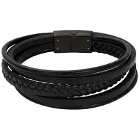 Ixxxi Men Leather Armband Jason| Maat 21.5