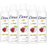 Dove Deo Spray - Go Fresh Granaatappel - 5 x 150 ml - Pomegranate & Lemon Verbana