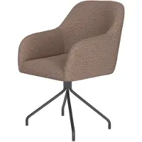 Puur - Joanne draaistoel metaal spider - taupe