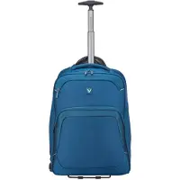Roncato Gateway 2 wielen Rugzak trolley 55 cm Laptop compartiment blauw
