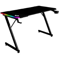 Mars Gaming MGDX120RGB, Rechthoekig, Direct model, Gemaakt van spaanplaat, Staal, Geschikt voor gaming, Koolstofvezel