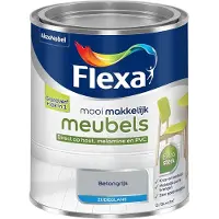Flexa - Mooi Makkelijk Meubels Zijdeglans - Betongrijs - Mengverf - 750 Ml