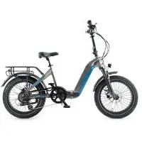 Jobobike Romer Pro - Elektrische Vouwfiets - Grijs