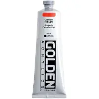 Golden Heavy Body Acrylverf Cadmiumrood Licht 59 ml