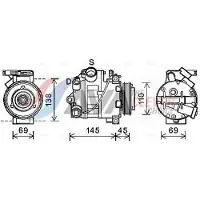 Ava Cooling BWAK444 Aircopomp