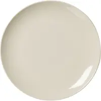 Ritzenhoff & Breker CECINA CREME dinerbord, 260 mm van steengoed, vaatwasmachinebestendig, met gekleurd glazuur, Bord, Beige