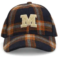 Manfield - Unisex - Geruite pet - Maat 1