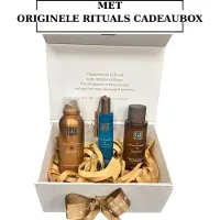 RITUALS - Hammam - Geschenkset - Body Lotion Mousse 150 ml + Massage Oil 100 ml + Hair&Body Mist 50 ml in Originele Cadeaubox