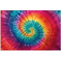 PosterMonkey Poster 90x60 cm - Regenboogkleuren - Tie dye - Posters - Kamer decoratie - Wanddecoratie woonkamer - Muurdecoratie slaapkamer