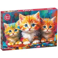 CherryPazzi Three Little Hearts Puzzel 500 Stukjes