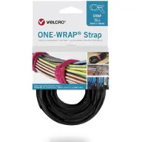 Velcro Zubehör Kabel Klittenband kabelbinder Zwart 1 stuk(s)