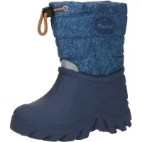 Playshoes Snowboots navy / blauw denim