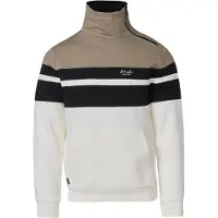 KOROSHI Trui greige / zwart / offwhite