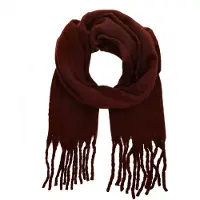 Manfield Burgundy sjaal | Maat adult