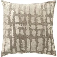 Hoii DELPHINE | sierkussen 60x60 cm | Doeskin | bruin |