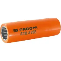 Facom lange doppen 1/2' geïsoleerd 19mm - S.19LAVSE
