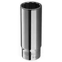 Facom sleutelset, 1/4 inch, 12-kant, lang, 12 mm