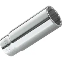 Facom lange doppen 1/4', 12 kant 3/8 - R.3/8EL